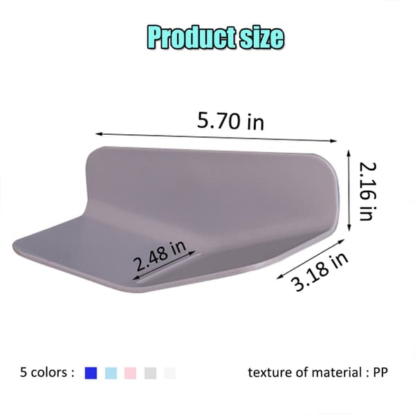 Soap Dish Shower Wall Mounted, Draining Soap Dish for Shower, Soap Saver for Kitchen, Bathroom.-14329