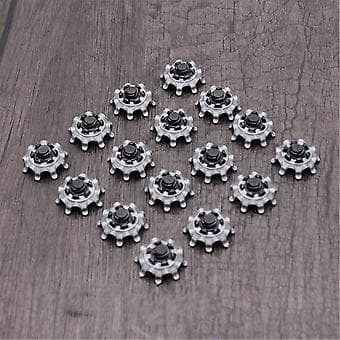 18 stk. Golfsko Spikes til Golfsko Bløde Erstatningsknopper Golf Spikes Pins Passer til de fleste Golfsko