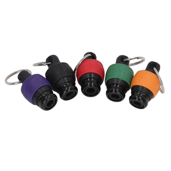 Screwdriver Bit Holder Keychain 6pcs 1/4in Screwdriver Drill Tool Outdoor Accessories