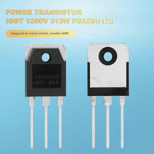 Effekttransistor IGBT 1200V 313W FGA25N120