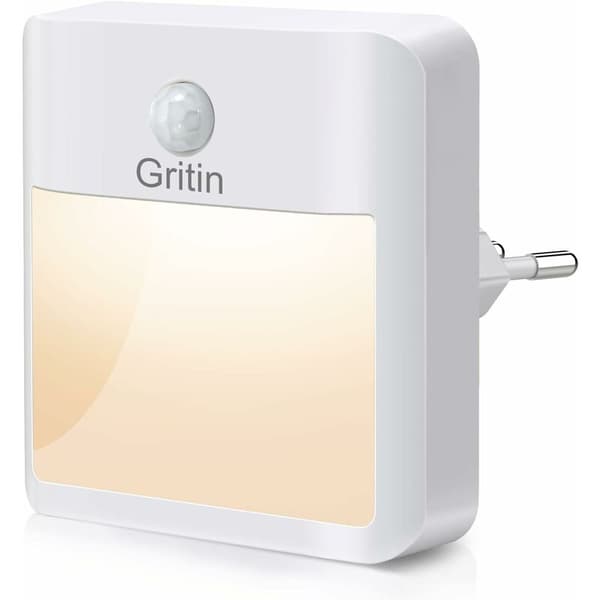 Natlampe med bevægelsessensor, LED-natlampe