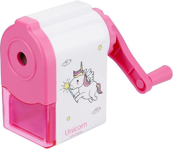 XJ-Pencil Sharpener, Hand-operated Manual Pencil Sharpener Animal Designed Pencil Sharpener