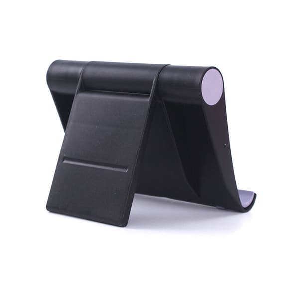 Universal Foldable Mobile Phone Holder, 1-pack, Black, Size 10x8 cm