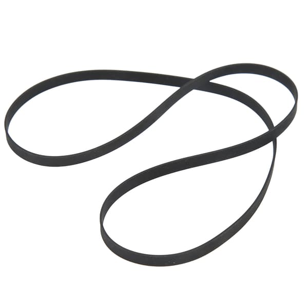 Black Turntable Player Belt Replacement Rubber Recorder Drive Belt 49cm Length