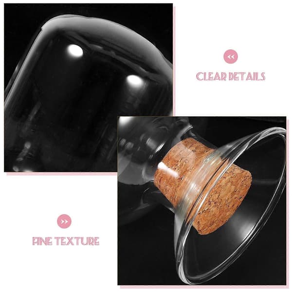 Glass Match Holder Match Container Transparent Laboratory Sample Bottle