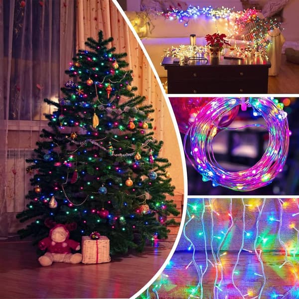 LED-valoverho, valoverho 300 LED USB neljä väriä KLB