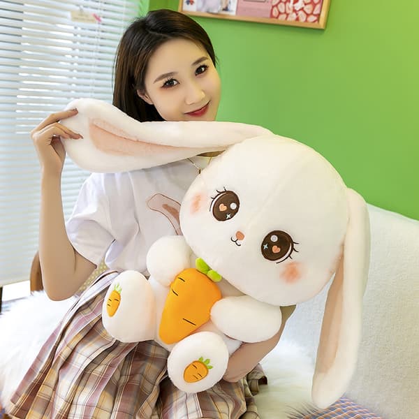 Soft Stuffed Animal Rabbit Plushie Sitting Rabbit, 40cm Easter