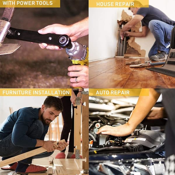 Universal Extension Wrench Adjustable Manual Torque Adjustable Wrench