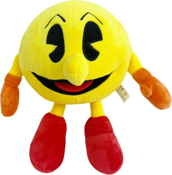 9,8\" Gul Pacman Plysjdyr, Kule Pacman Leker, Plysjdyrgaver til Gutter