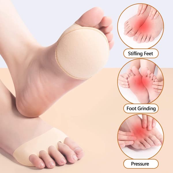 Plantarpute, Halvsåle for damesko, Plantar- og hælpute
