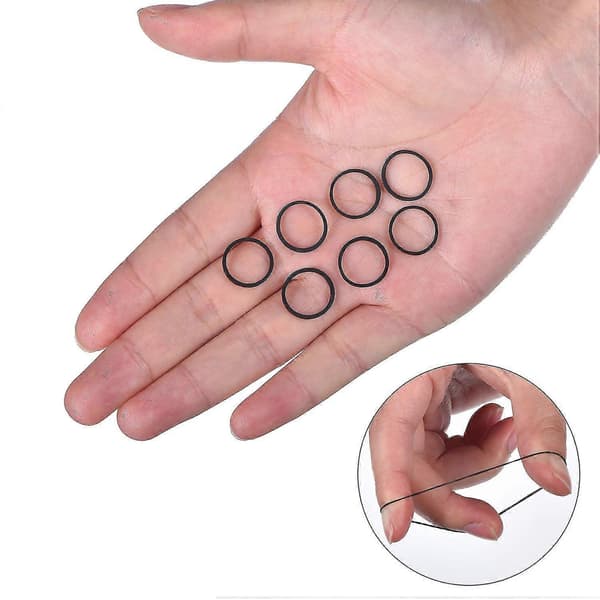 1000 Mini Gummibånd Bløde Elastiske Bånd Til Børnefletninger Hår