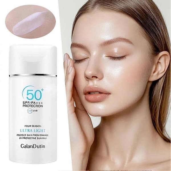 Høy SPF solkrem SPF50+ PA+++ Vanntett Svettebestandig