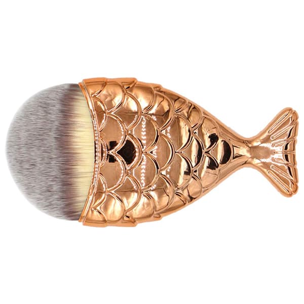 1 Pack Makeup Brush with Mermaid Tail, Exquisite Fish Tail DXGHC