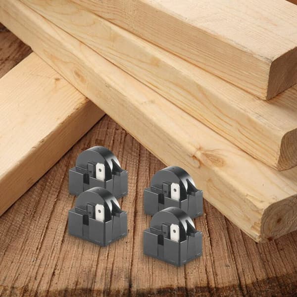 QP2-4R7 Kylskåpsstartare PTC Startrelä för Kylskåp 4,7 Ohm 1-stift och 6750C-0005P Kylskåpsskydd