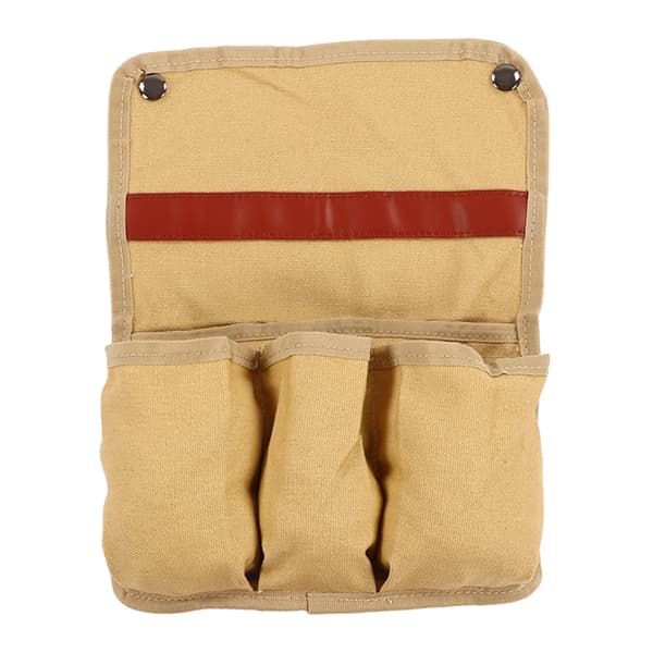 Stol Organizer Multifunktionel Opbevaringstaske Stol Sidetaske til Camping Strand Khaki