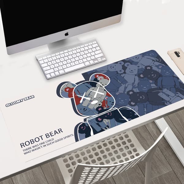 Building Block Bear Personality Mouse Pad Desk Mat Desktop Pro