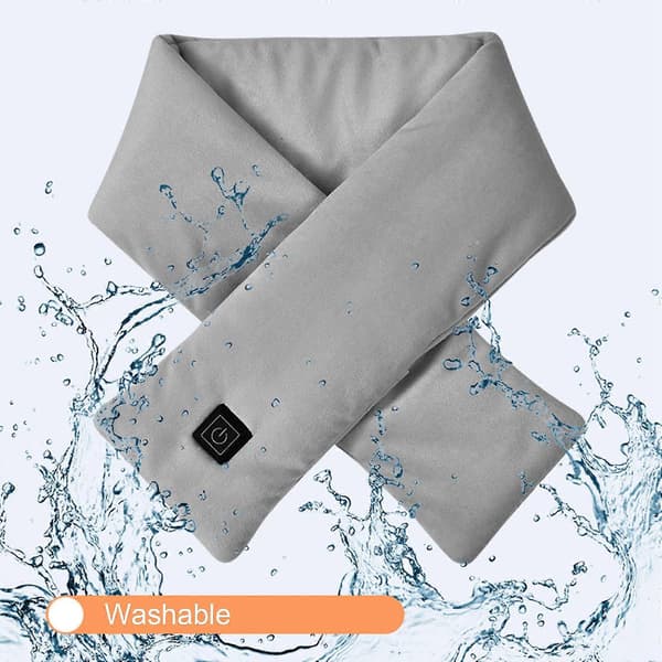 Electric Heating Shawl for Winter 5v 3 Levels Adjustable Temperature Shawl USB Charging Heat Control Neck