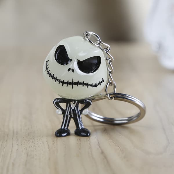 Personlig Halloween Lysende Nøglering The Nightmare Before Chr