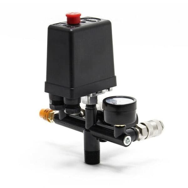 Trykkregulator med trykkbryter for kompressor Trykkbryter 2 displayer..DEBUNS