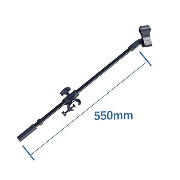 Live Broadcast Bracket Crossbar Microphone Extension Rod Extra Camera Clamp Mount Accessories A