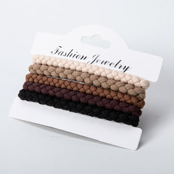 2-piece spring and summer cute label headband braid hair rope
