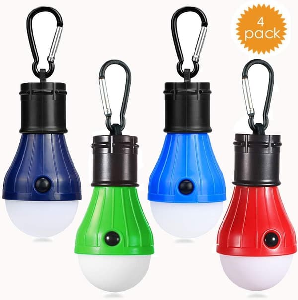 Campinglanterne LED-lampe 3 tilstande Vandtæt Nødlys