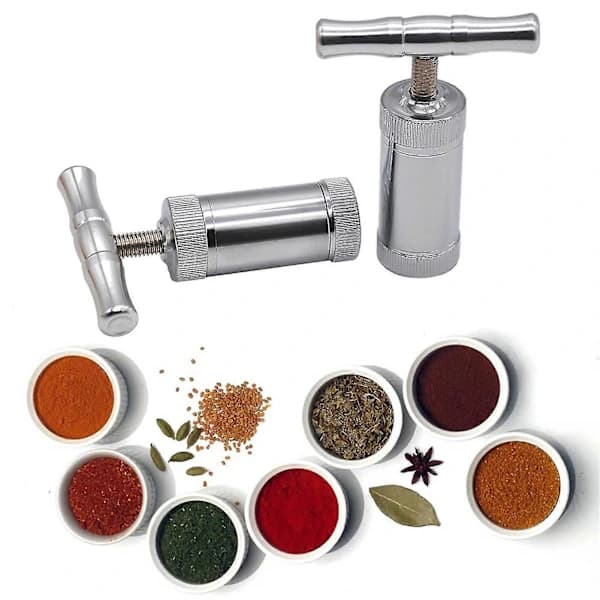 Ginger Press Ergonomic Handle Detachable High Strength Leak-proof Easy to Squeeze Versatile Zinc Alloy T-shaped Garlic Press Tool Bar Acc...