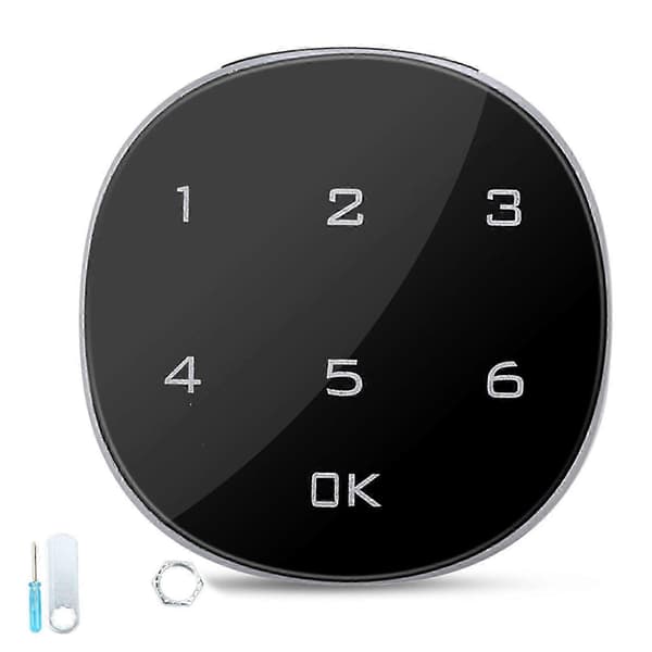 Electronic Cabinet Lock Zinc Alloy Enhanced Security Flexible Setting Digital Password Keyless Lock for Wardrobe Drawer.