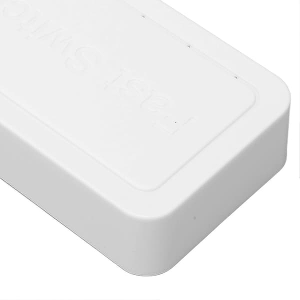 5-ports Ethernet-switch 10/100 Mbps RJ45-porte 4KV Lynbeskyttelse Hurtig Ethernet-switch Desktop Ethernet-splitter 100-240V EU-stik