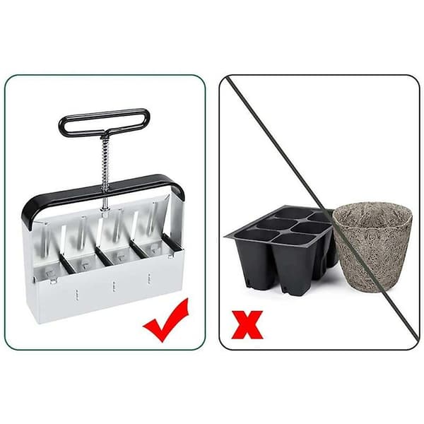 Manual Soil Blocker Soil Blocker Garden Tool Seed Planting Tool Garden Tool