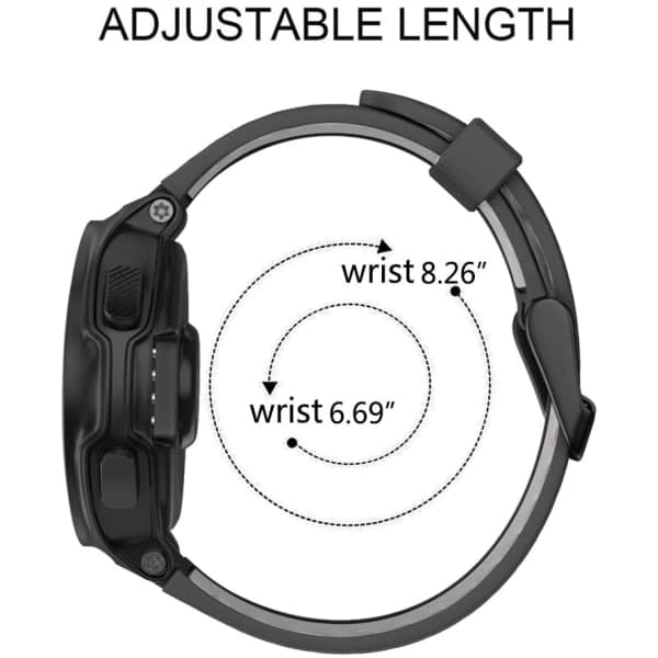Garmin Forerunner 220/230/235/620/630/735XT Silikonearmbånd
