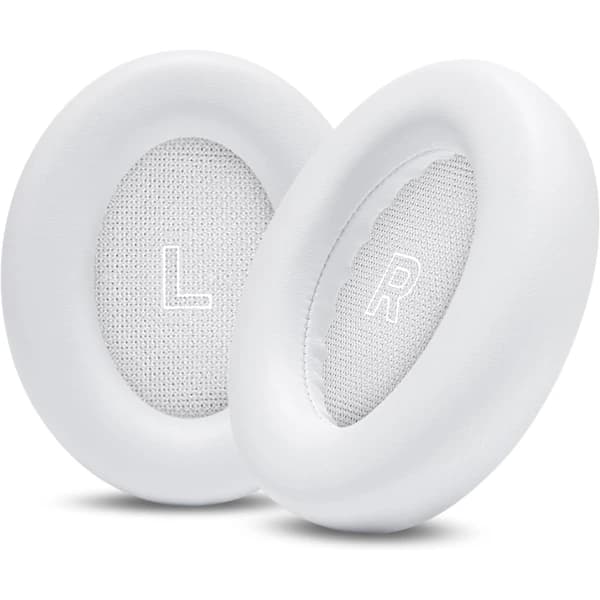 Øreputer til Bose QuietComfort Ultra 1 og 2 – Erstatningsputer Hvit Vit