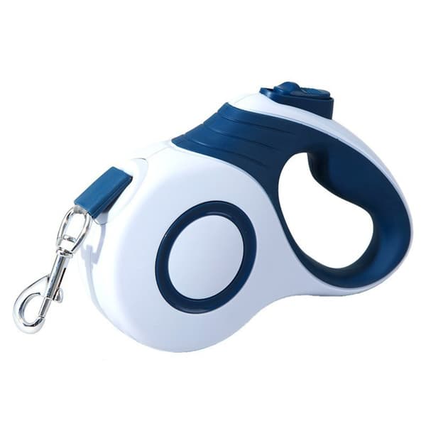 5 Meter Retractable Dog Leash with Harness - Anti-Pull, Automatic Extension Leash for Small to Medium Dogs (7.5 kg - 20 kg) Blue Blue Blue