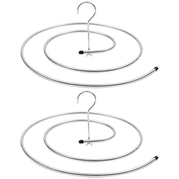 2 stk. foldbare tørrestativer, spiral tørrestativ, dryptørrestativ, tøjtørrestativ, stativ, spiralbøjle