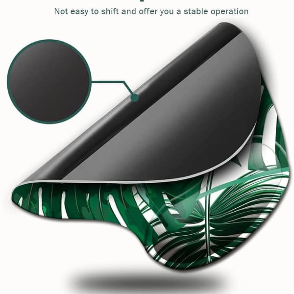 Ergonomic Mouse Pad with Wrist Rest, Cute Mouse Pads