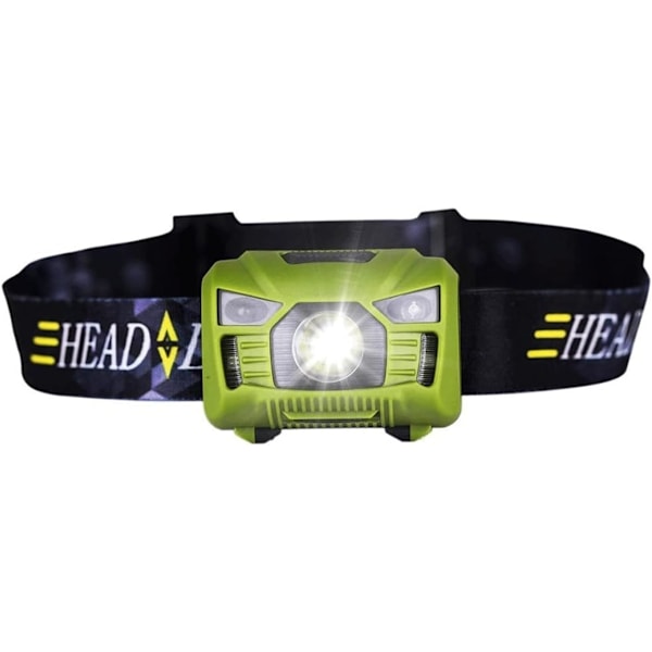 Headlamp, Motion Detector Spot Induction USB Rechargeable
