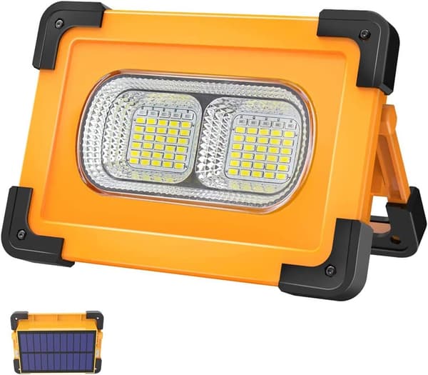 80W Oppladbar LED-Arbeidslampe 4 Moduser Supersterk