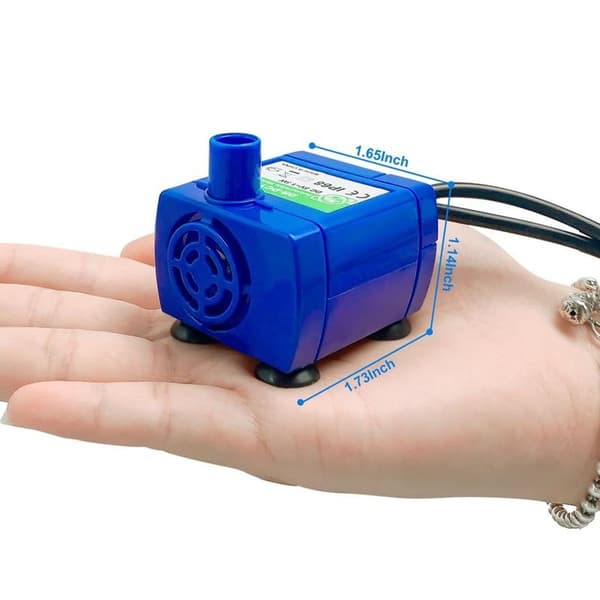 1,5L/H Mini nedsänkbar pump DR-DC160W USB DC 5V Vattendispenser för husdjur
