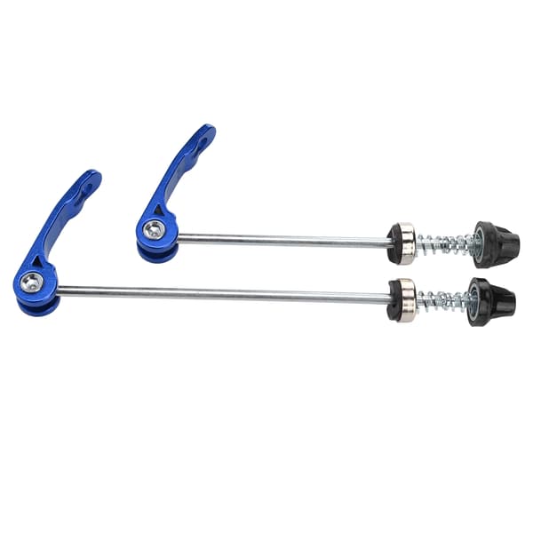 1 Pair/Set Bicycle Front Rear Quick Release Skewers Durable Bike Quick Release Lever Blue