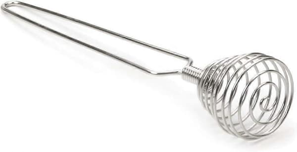 Mini Fransk Vårvisp, 22 cm Sølv Rustfritt Stål Spiralvisp, Håndvisp Eggevisper Eggmikser Visp Blender Rører