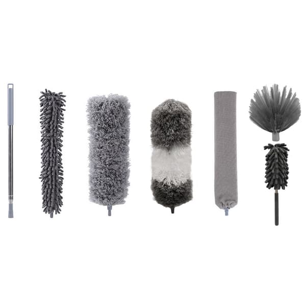 Microfiber Duster Extendable Duster Multifunctional Dust Collector for Cleaning High Ceilings, Blinds, Furniture, Cars
