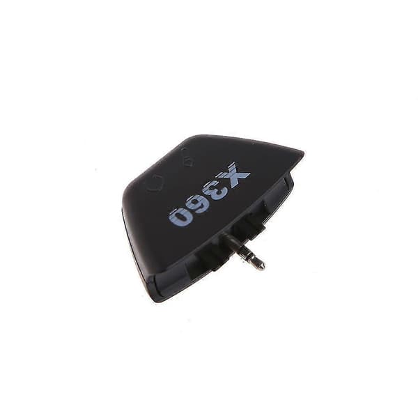 Black 2.5mm Jack Microphone Headset Headphone Converter Adapter For Xbox 360 -Sy