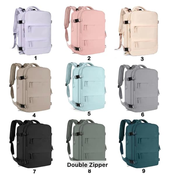 Cabin Backpack 40x20x25cm, Flight Approved Cabin Bag for Ryanair & EasyJet[JUN]