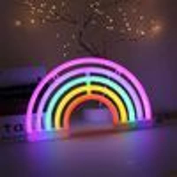 LED Neon Skilt Lys Dekorasjon Neon Lys Hjem Nattlys Dekor KLB