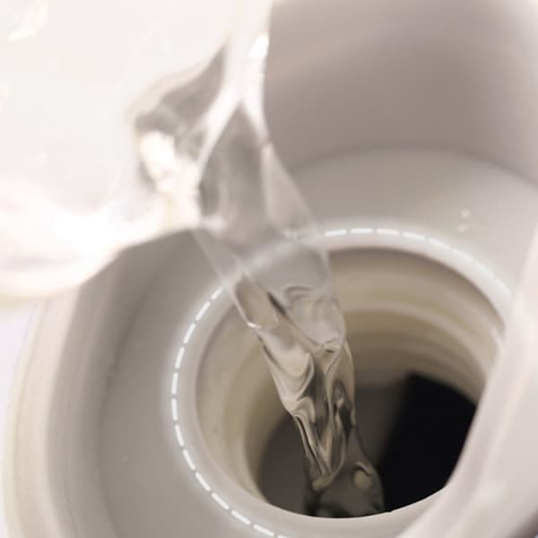 Vattenfylld varmvattenflaska, plysch, 2L, inklusive innerpåse