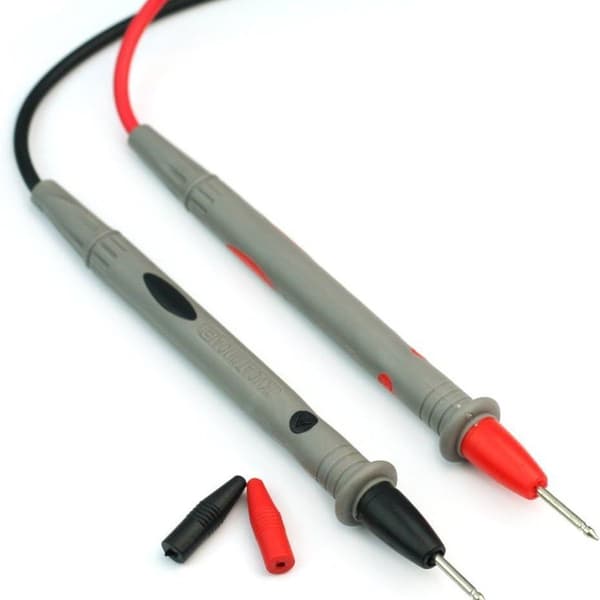 2 stk Digitalt Multimeter Ledningssonde Testkabel 1000V 10A