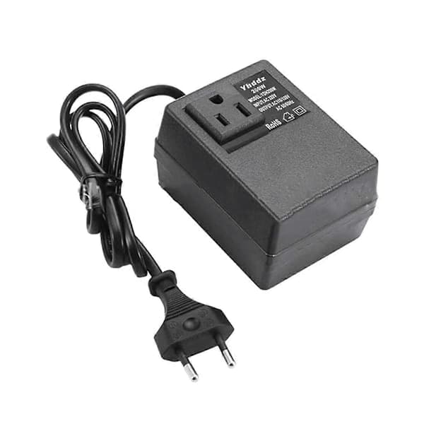 200W Voltage Converter from EU to US - Step Down from 220V to 110V Single Phase Travel