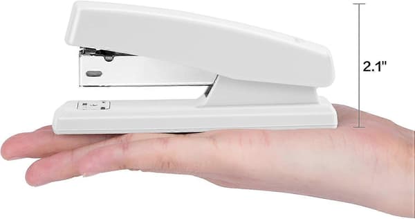 Stapler, desktop staplers with 640 staples, 26 sheet capacity, black