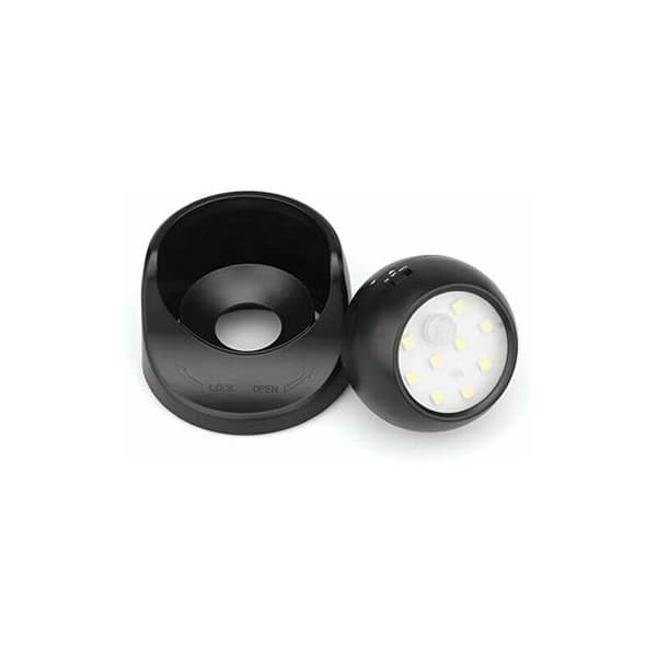 Outdoor Wall Light with Motion Sensor 1000 Lumen LED Outdoor Lighting Battery Operated Wireless Lighting 360 Degree Pan and Tilt Function