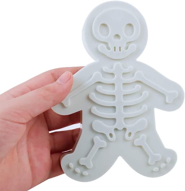 Halloween Gingerbread Man Cookie Cutter 3D Fondant Cookies